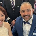 una coppia italiana si sposa sul volo Milano-Madrid