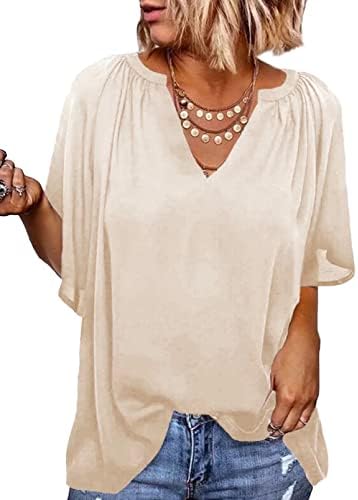 Elegancity-Camicia-Donna-Camicetta-Chiffon-Elegante-Scollo-V-Maniche-Corte.jpg