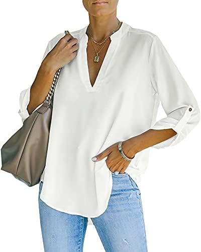 NONSAR-Camicetta-da-donna-Henley-elegante-con-scollo-a-V.jpg