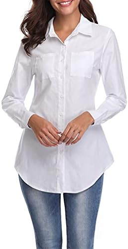 fuinloth-Camicetta-da-Donna-Manica-Lunga-Scollo-a-V-Elegante.jpg