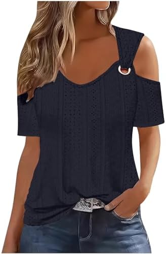 Maglia-Taglie-Comode-Maniche-con-Stampa-arruffata-con-Colletto-Camicia.jpg
