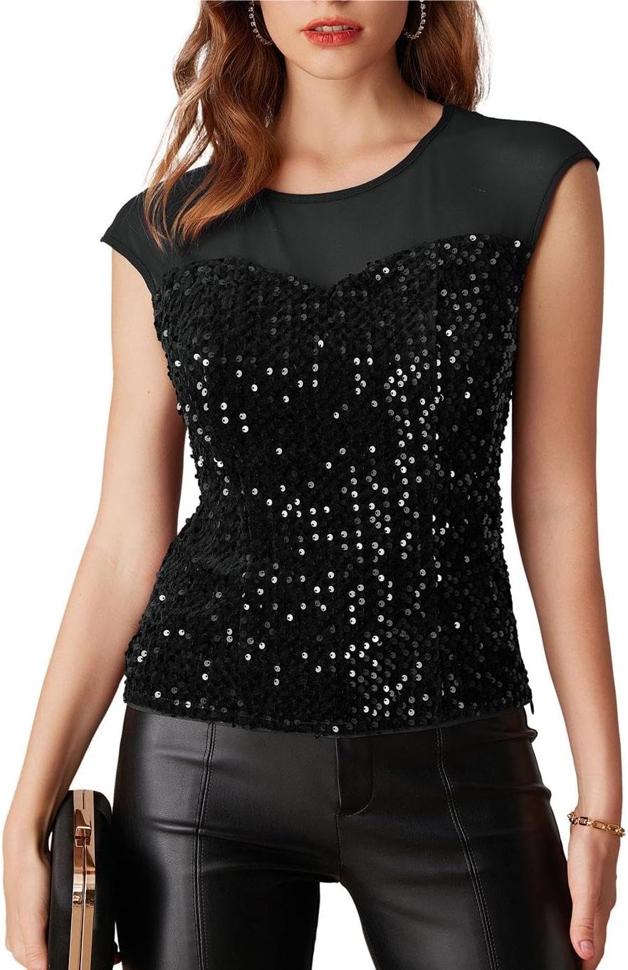 GRACE-KARIN-Donne-Paillettes-Scintillanti-Top-in-Velluto-Paillettes-Sexy.jpg